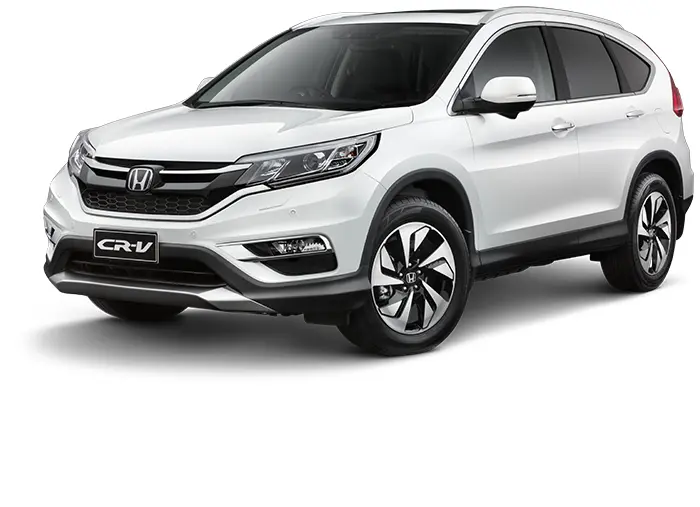 White Honda CR-V Car
