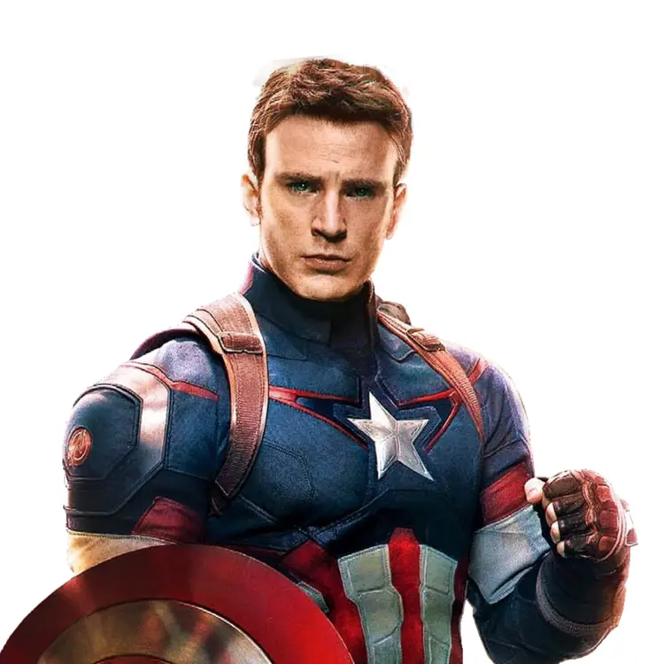Captain America with Shield