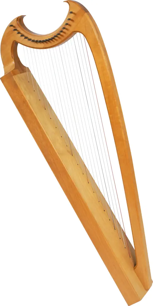 Wooden Harp with Strings