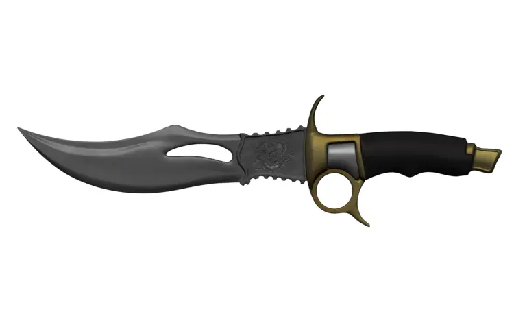 Fantasy Knife with Unique Design