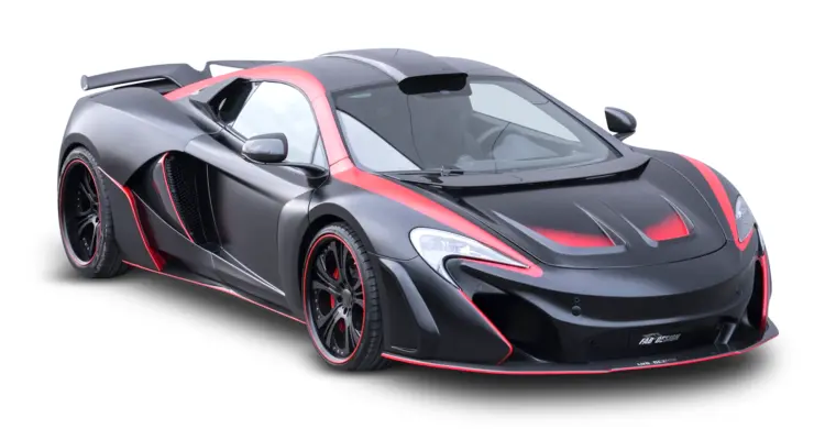 Black McLaren Sport Car