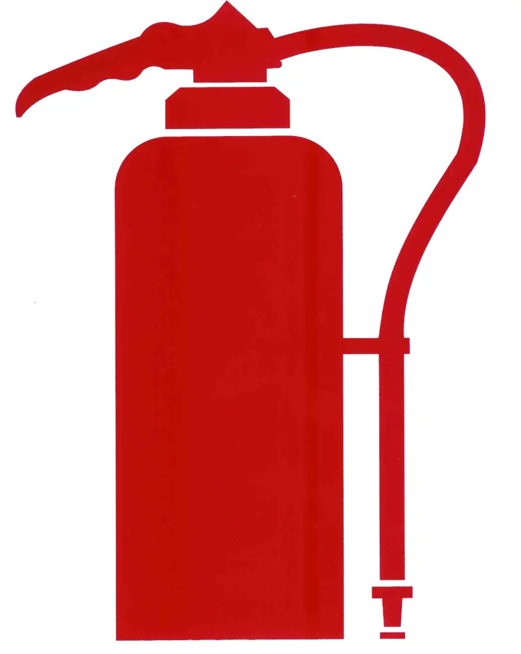 Red Fire Extinguisher Icon