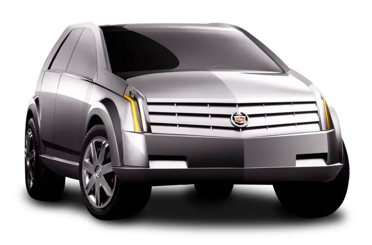 Modern Silver SUV