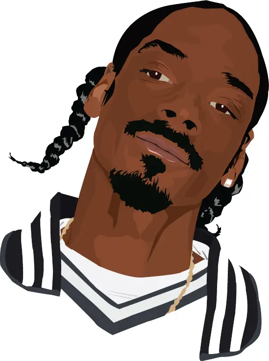 Man with Braids Illustration