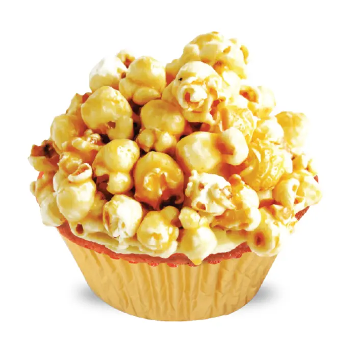 Delicious Popcorn Cupcake