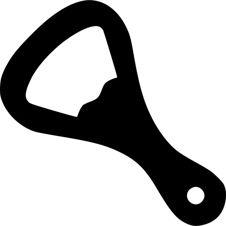 Simple Metal Bottle Opener