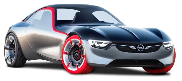Futuristic Opel Concept Car