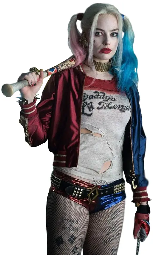 Harley Quinn with Baseball Bat and T-shirt