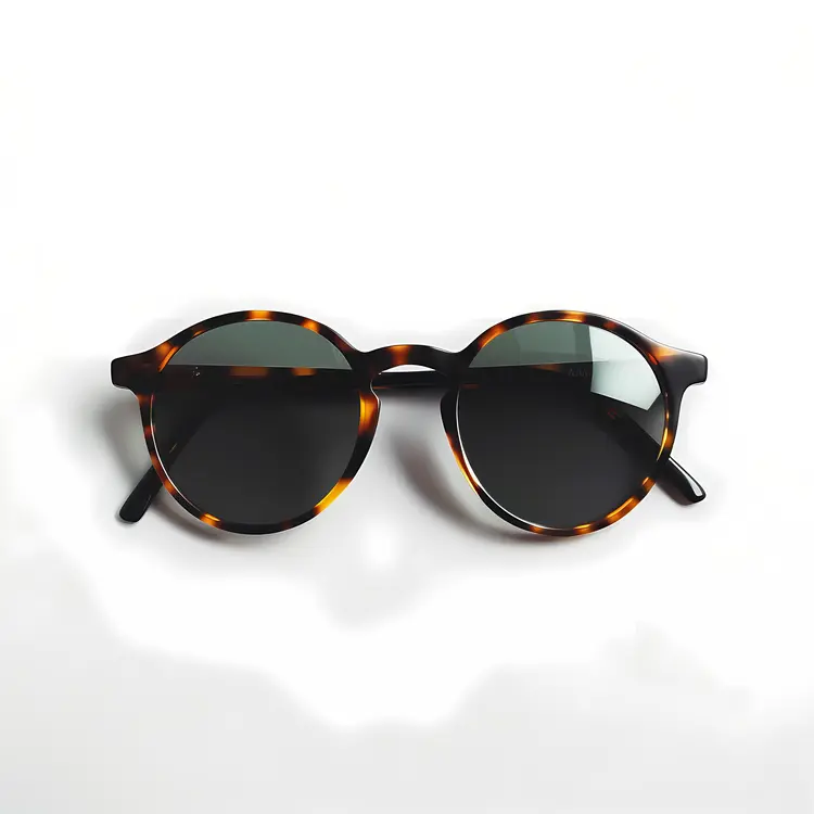 Round Tortoiseshell Sunglasses