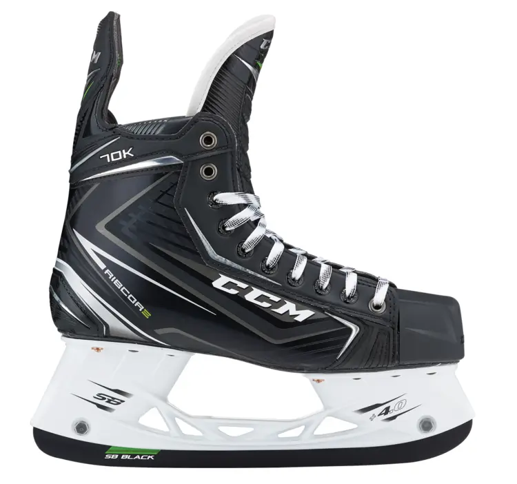 Black Ice Hockey Skate for Winter Sports