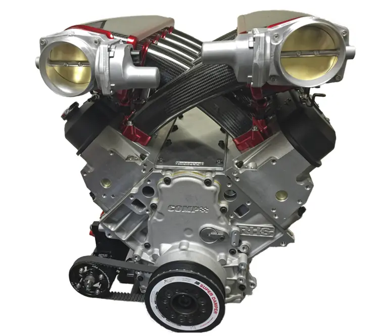 High-Performance Engine with Dual Intakes