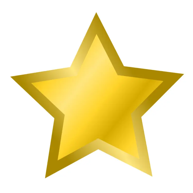 Shiny Golden Star