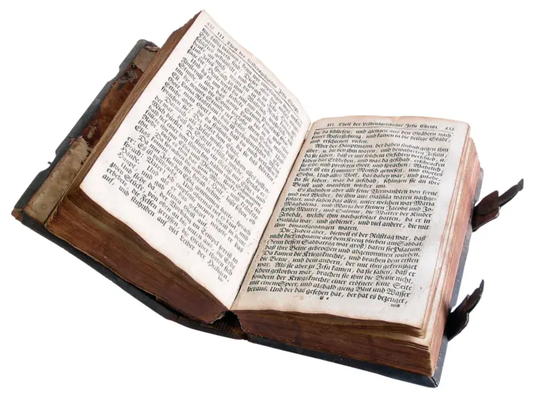 Vintage Open Book
