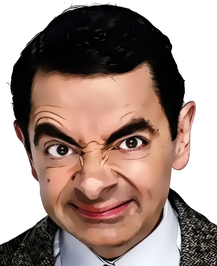 Funny Man in Brown Suit