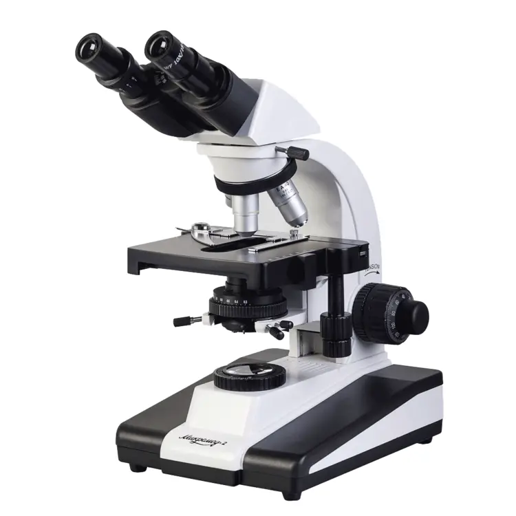 White and Black Microscope for Detailed Analysis