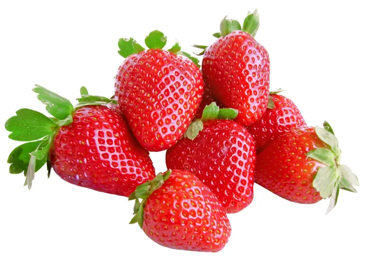 Bunch of Fresh Strawberries