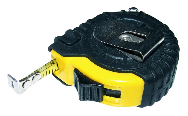 Black and Yellow Tape Measure for Accurate Measurements