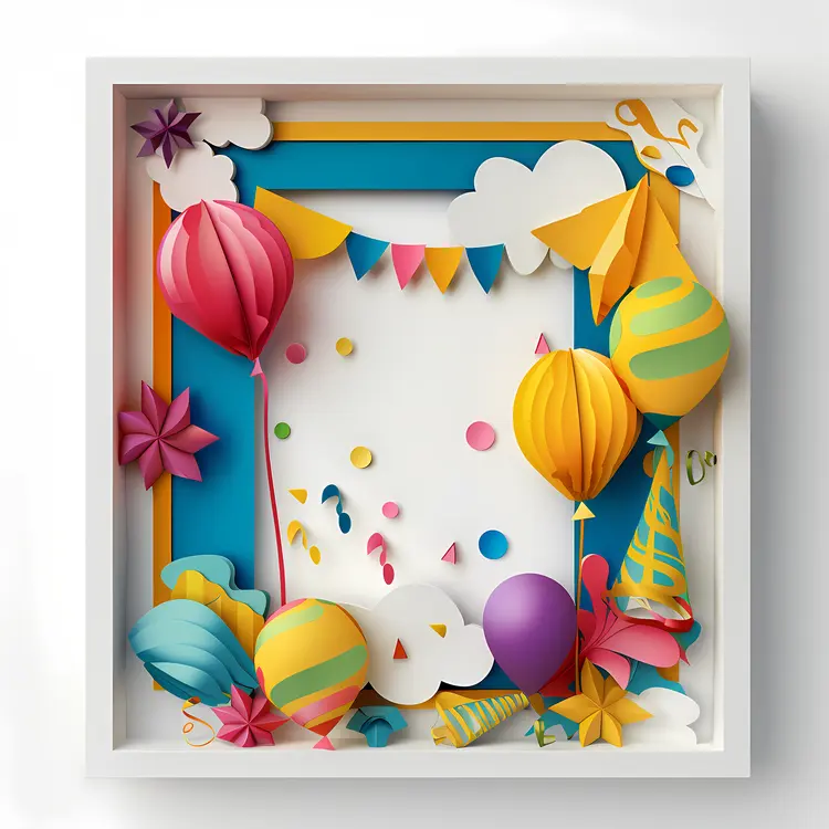 Festive Balloons and Party Decorations