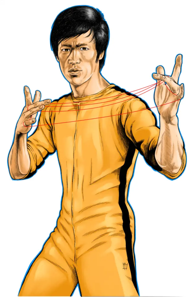 Martial Artist in Yellow Jumpsuit