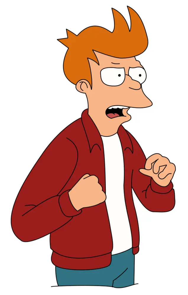Red Jacket Cartoon Character