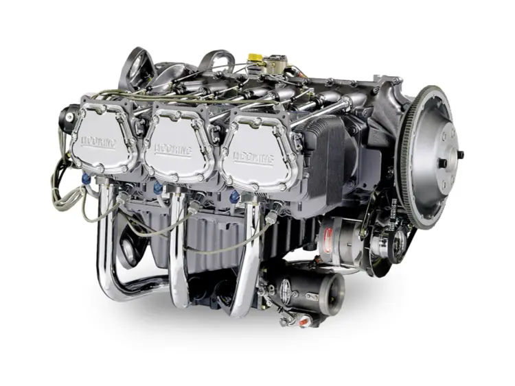 Aircraft Engine with Cylindrical Components