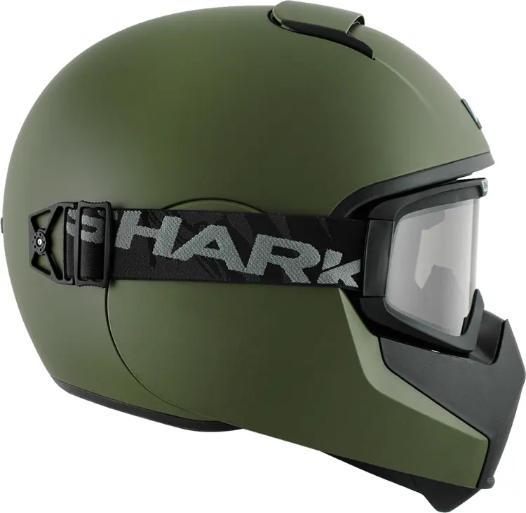 Green Motorcycle Helmet