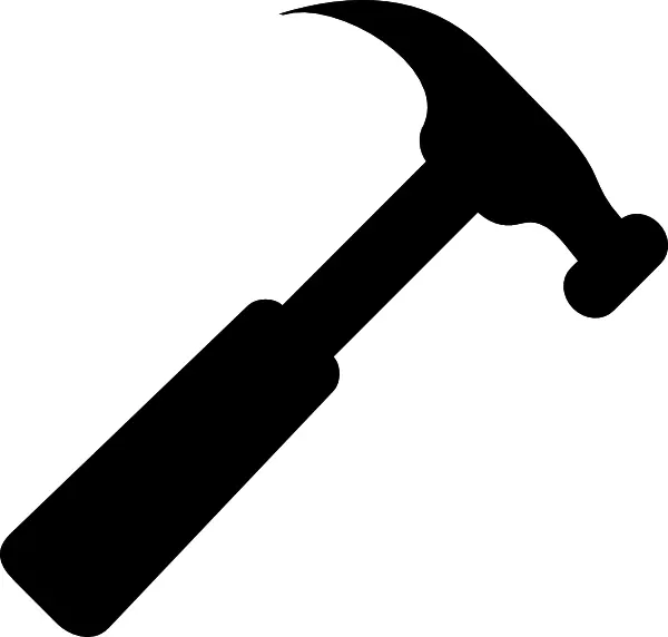 Black Hammer for Construction Work