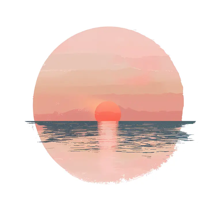 Sunset Over Calm Waters