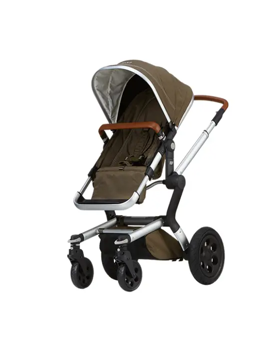 Brown Baby Stroller with Canopy