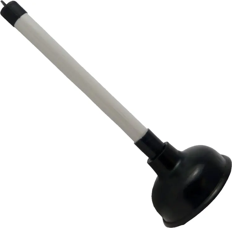 Black Handle Plunger for Plumbing