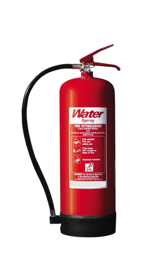 Red Water Spray Fire Extinguisher