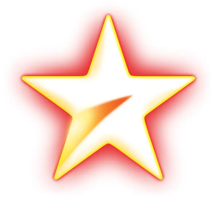 Radiant Glowing Star