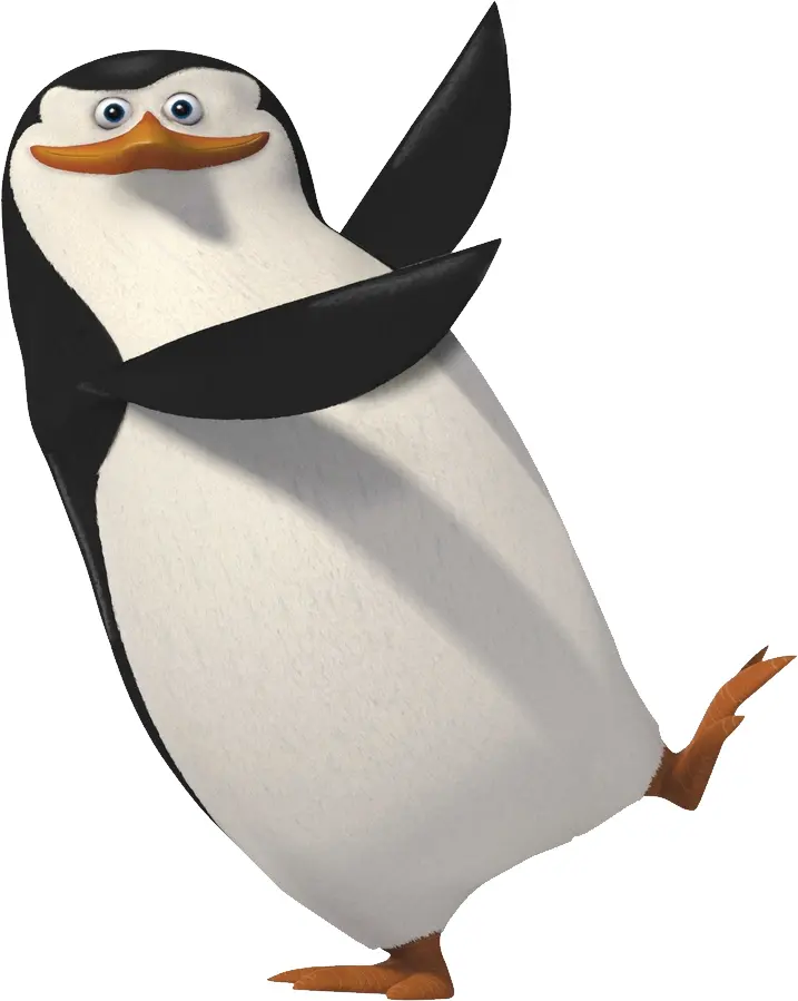 Dancing Cartoon Penguin