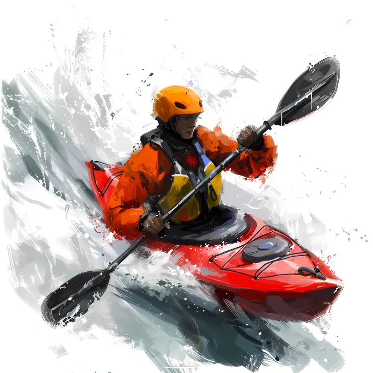 Colorful Kayak for Water Adventures