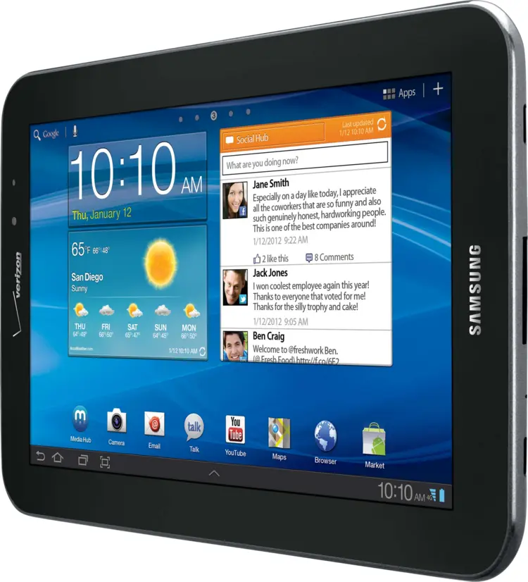 Samsung Tablet with Apps