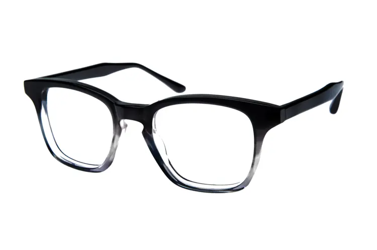 Modern Black Square Glasses