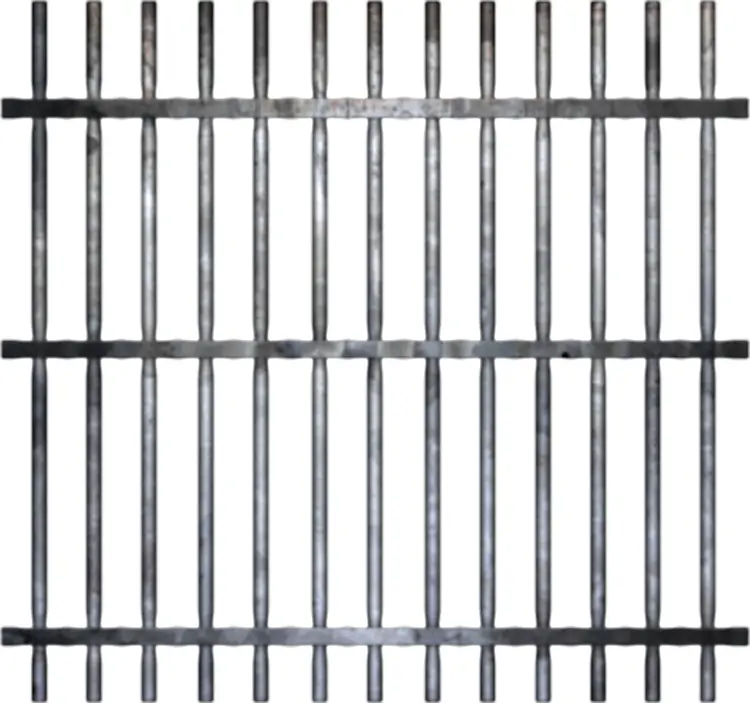 Metal Prison Bars