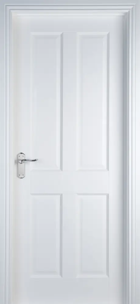 Simple White Interior Door