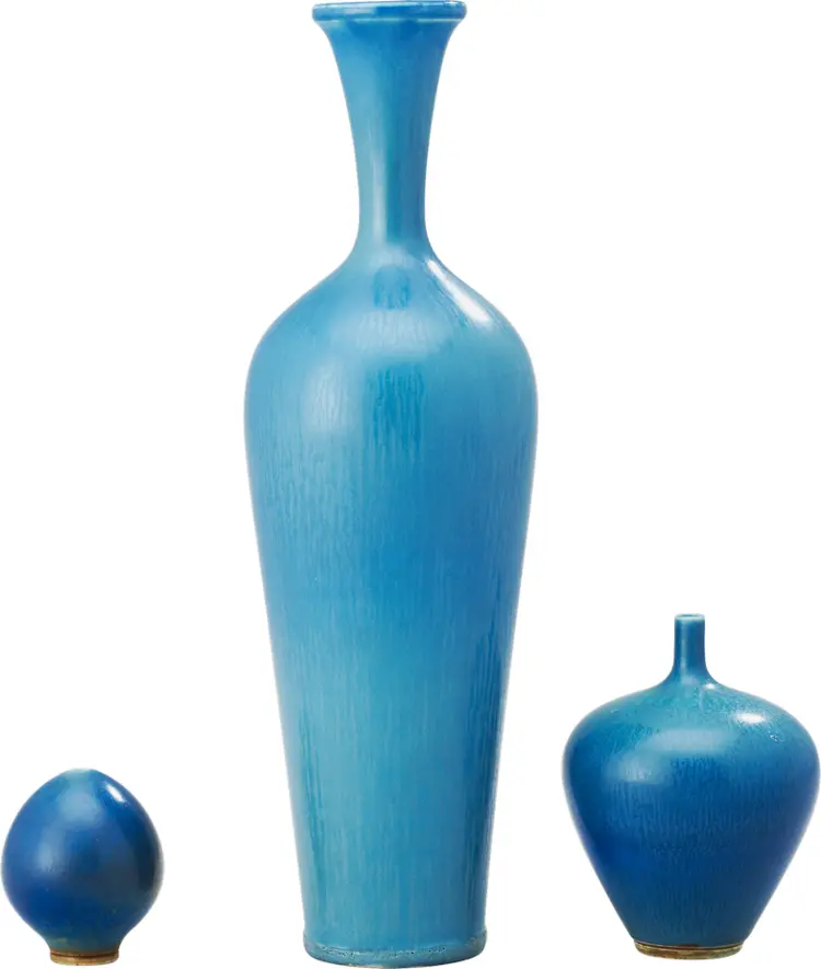 Beautiful Blue Ceramic Vases