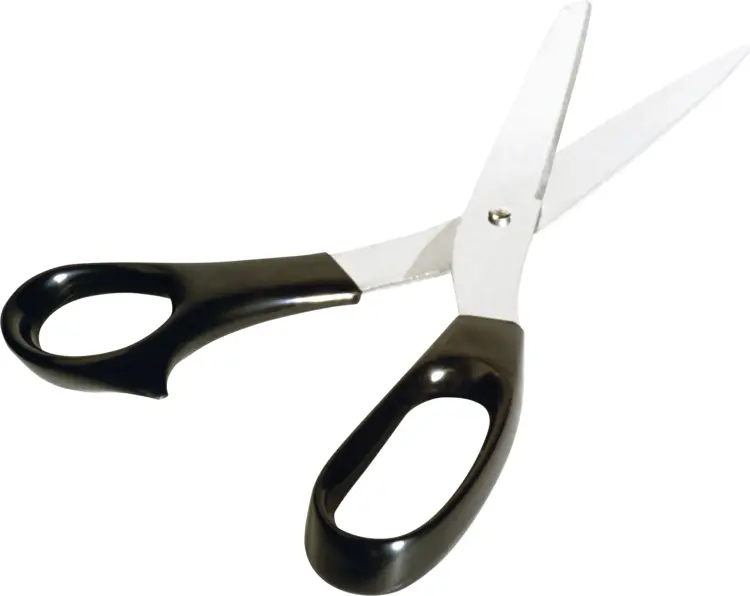 Black Handled Scissors for Cutting