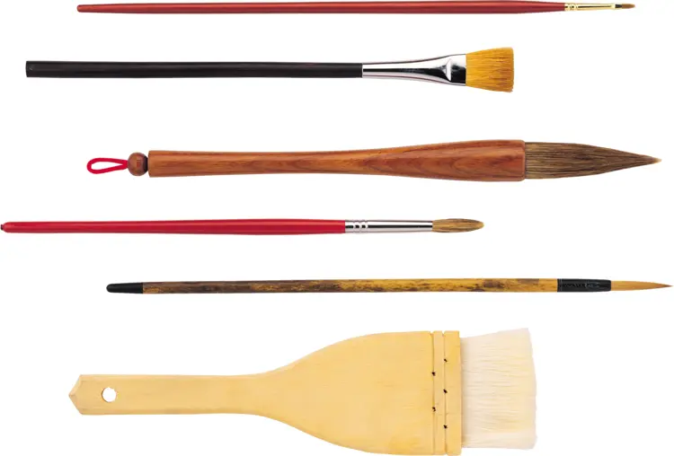 Various Brushes for Painting