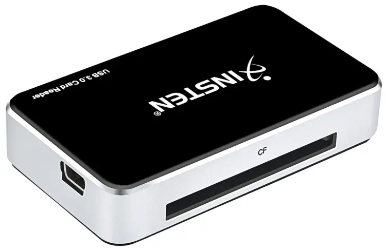 Black and Silver USB Card Reader