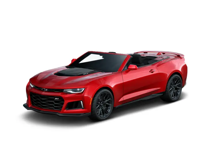 Red Convertible Chevrolet Camaro