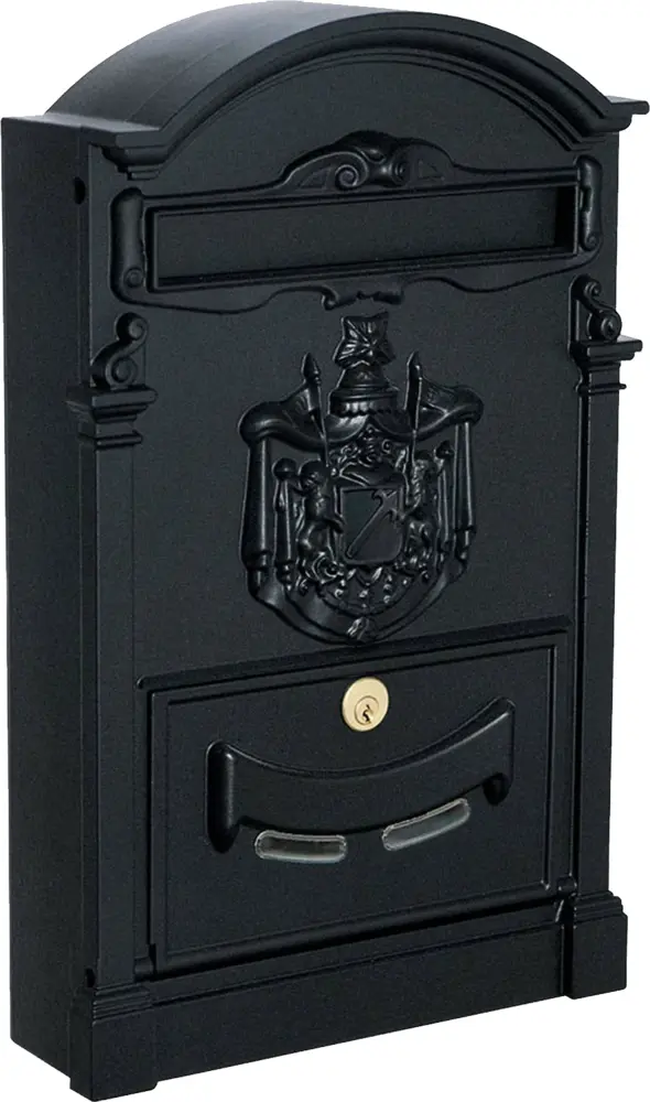 Vintage Mailbox with Ornate Design