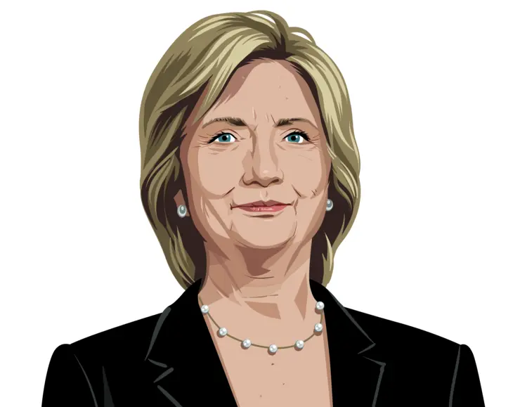 Cartoon Portrait of a Professional Woman