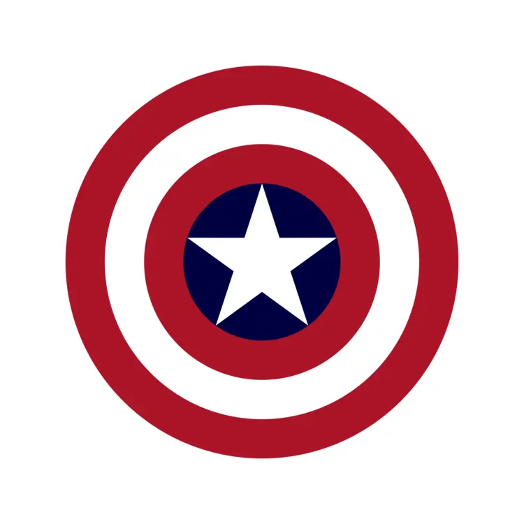Classic Captain America Shield