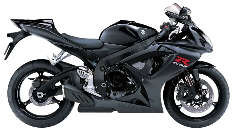 Black Sport Motorcycle
