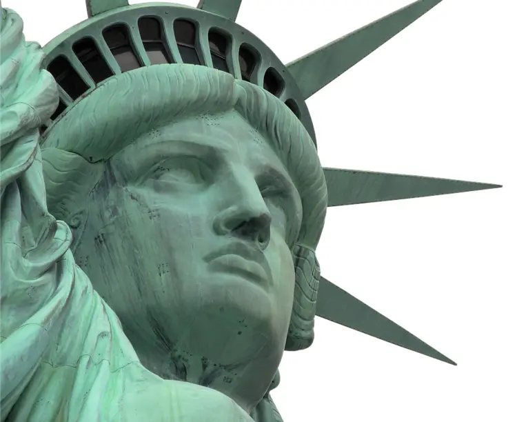 Statue of Liberty close-up