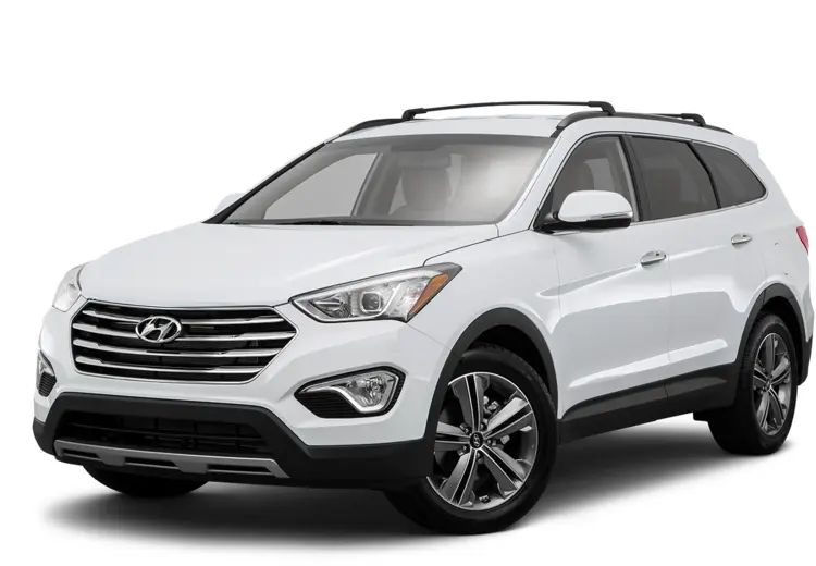 White SUV Car