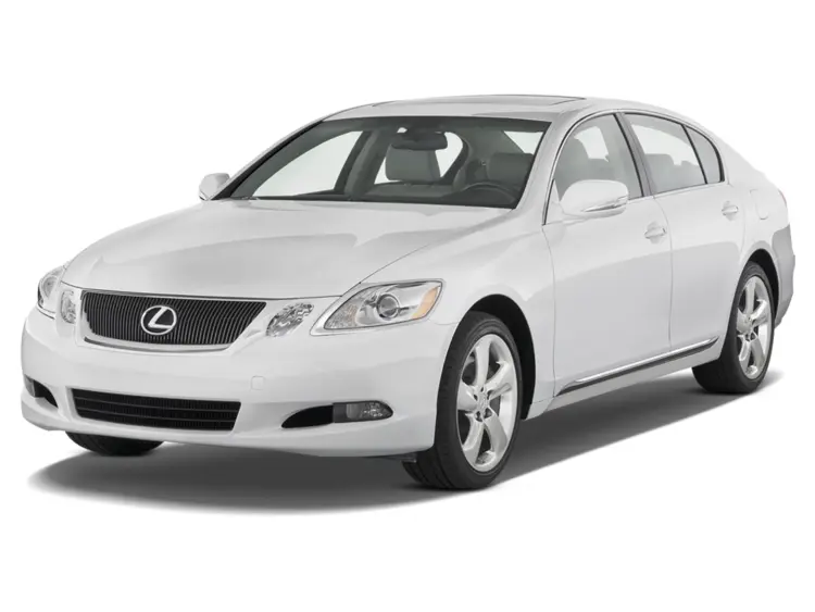 White Lexus GS Sedan